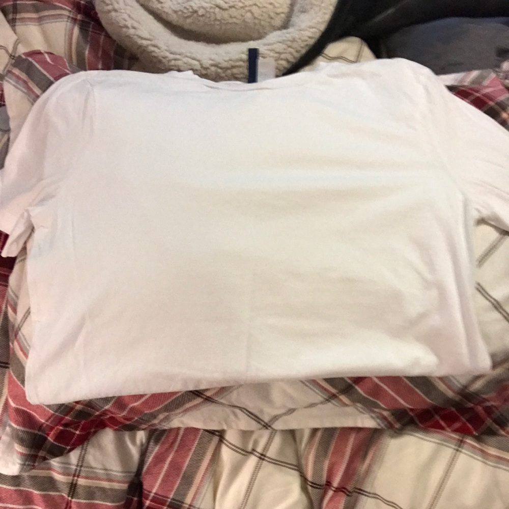 H&M extended tee W/ zippers